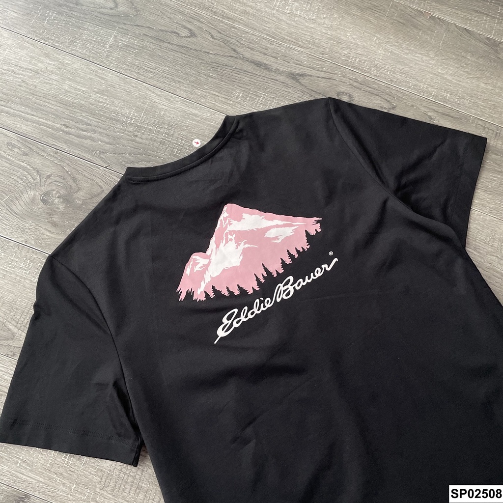 Áo phông cotton nữ Eddie Bauer, áo thun cộc tay bản Graphic hoạ tiết cực xinh