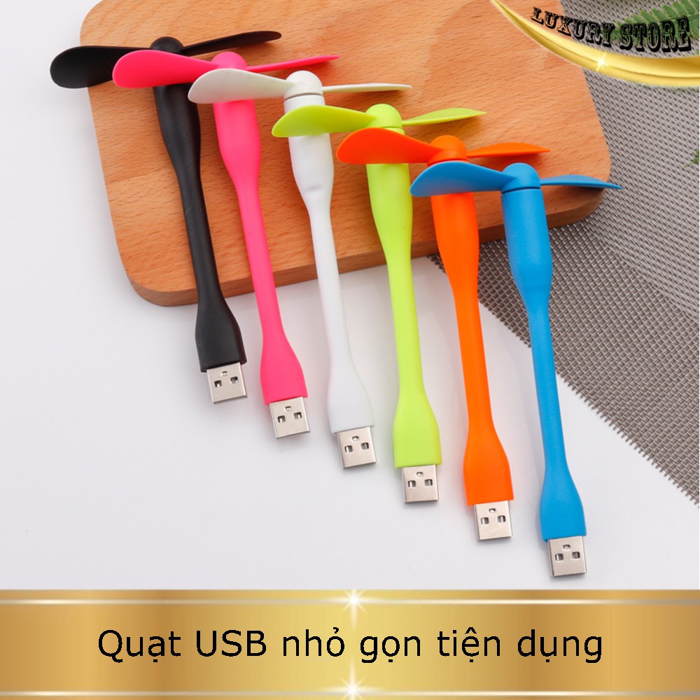 [Mã ELHA22 giảm 5% đơn 300K] Quạt USB 2 cánh tiện dụng, dễ dàng kết nối với nhiều thiết bị qua giắc USB