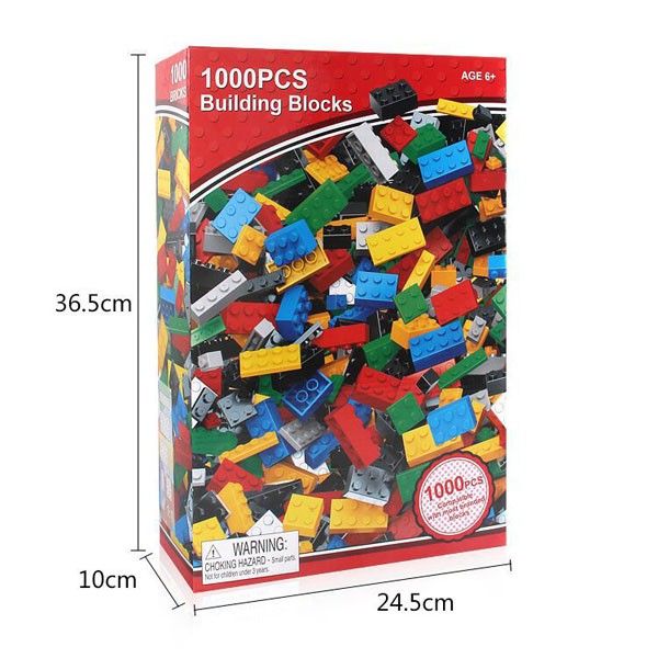 Bộ xếp hình lego, 1000 chi tiết cho bé - bo xep hinh