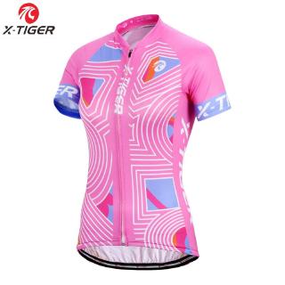 Áo Đua Xe Đạp Tay Ngắn X-TIGER Thời Trang Mùa Hè Cho Nữ