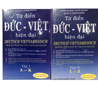 Từ Điển Đức-Việt hiện đại (Bộ 2 Cuốn)