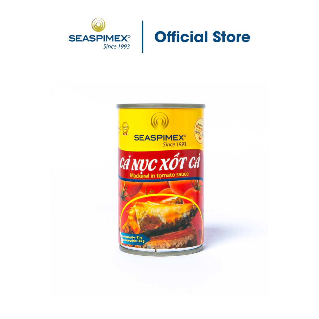 Cá nục xốt cà SEASPIMEX 155gr