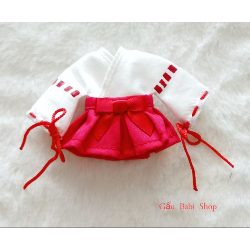 Set đồ phong cách Nhật cho búp bê size ob11,ddf,ymy, 1/8 bjd, baboliy, bru, 1/6 blythe, babies, xinji, animator
