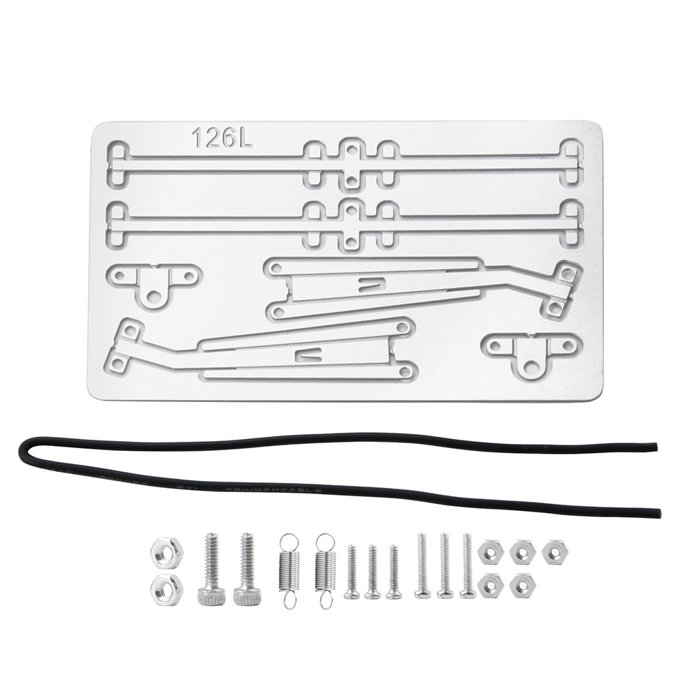 Cần Gạt Nước Bằng Kim Loại Cho Xe Điều Khiển Từ Xa 1 / 10 Jeep Cherokee Traxxas Trx4 Defender Bronco G500 Mst Km2