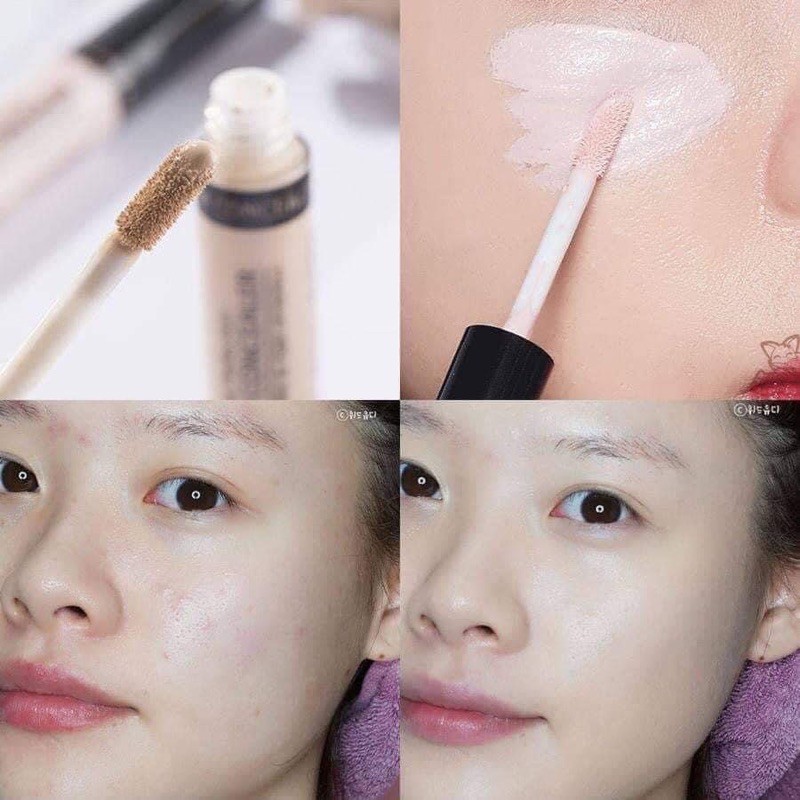 Kem Che Khuyết Điểm The Saem Cover Perfection Tip Concealer SPF28 PA++ 6.5g