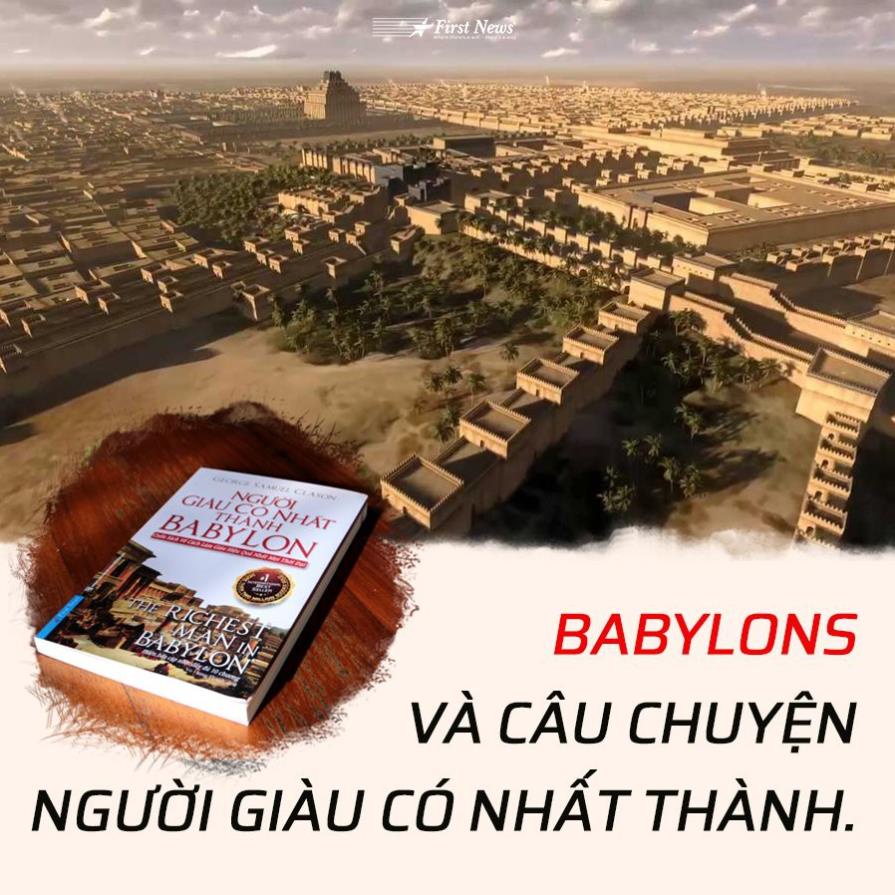 Sách - Người Giàu Có Nhất Thành Babylon  - First News