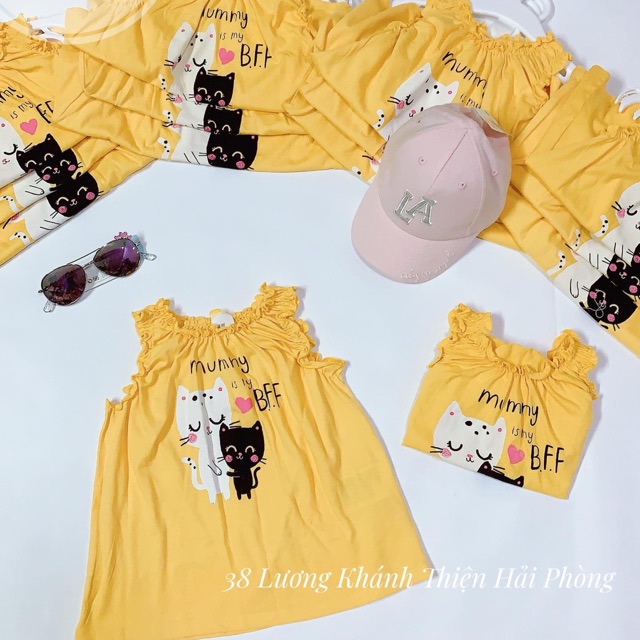 Áo vàng mèo HM