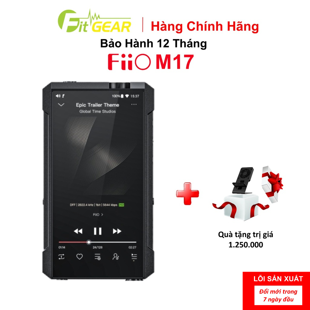 Máy Nghe Nhạc Fiio M17 - Máy Nghe Nhạc Hires Cao Cấp