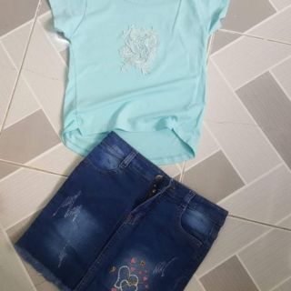 Set chân vay jean cho bé gái(trinhnguyeexn)