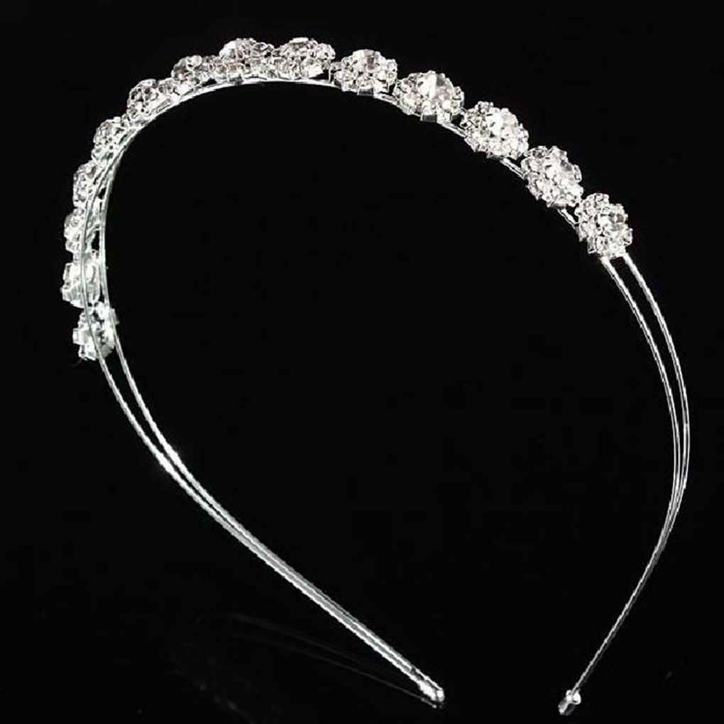 Cài tóc đính đá dễ thương cho nữ