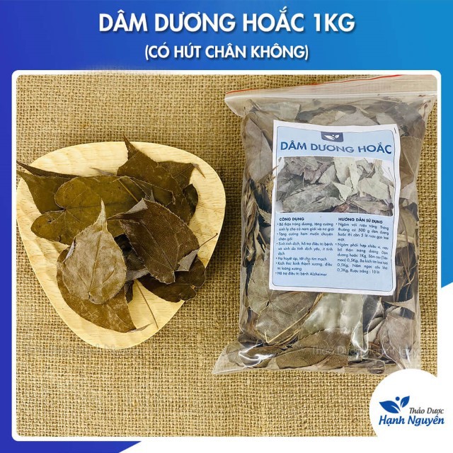 Lá Dâm Dương Hoắc_Hút chân không bảo quản