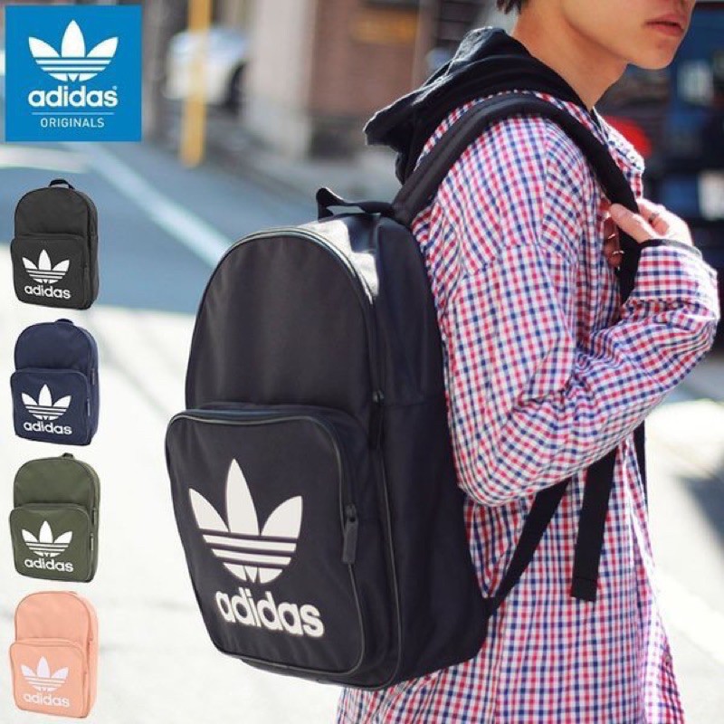 ⚡️(ảnh thật) Balo Thời trang Unisex Adidas Originals Backpack - BK6723 | Hàng Xuất Xịn (Full Tag khóa- mác)