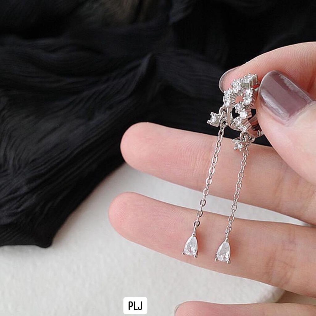 BÔNG TAI GIỌT CỰC XINH BẠC TA