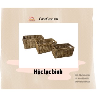 Bộ 3 hộc lục bình hình chữ nhật - có bán lẻ
