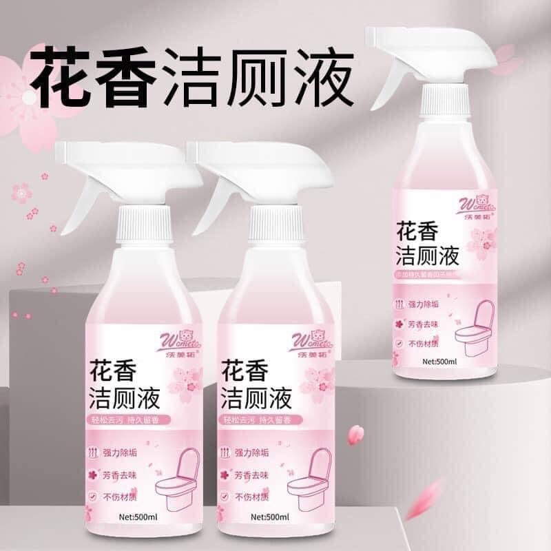 CHAI XỊT TẨY RỬA NHÀ VỆ SINH HOA ANH ĐÀO