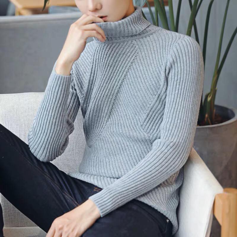 ÁO LEN NAM CAO CỔ PHONG CÁCH THỜI TRANG HÀN QUỐC
