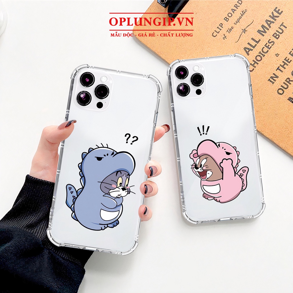 Ốp iphone trong suốt chống sốc hoạt hình dễ thương cho iphone 14 13 pro max 11 12 pro max mini x xr xs max 6 s 7 8 plus