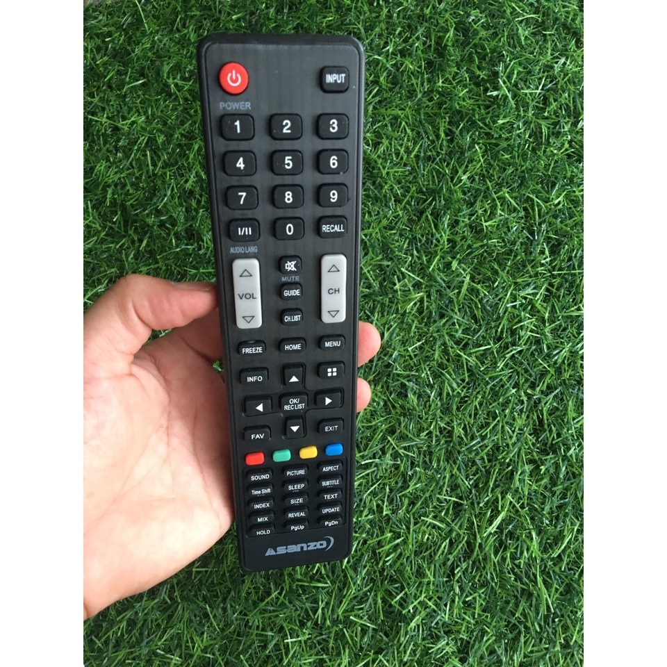 [HÀNG CAO CẤP] Remote Điều khiển tivi asanzo hàng loại 1