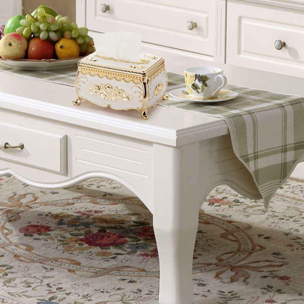 Giá Đỡ Khăn Giấy Bằng Acrylic Phong Cách Châu Âu Tiện Dụng Cho Nhà Hàng / Văn Phòng