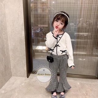 Set bộ quần ống loe cho bé