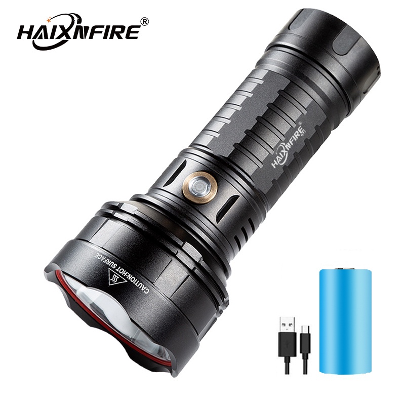 Haixnfire Đèn Pin g71 8000 lumen Tầm Nhìn Xa Sạc usb Tiện Dụng