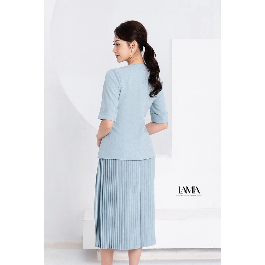 Áo vest nữ hè Lamia Design LUXE011 màu xanh dương