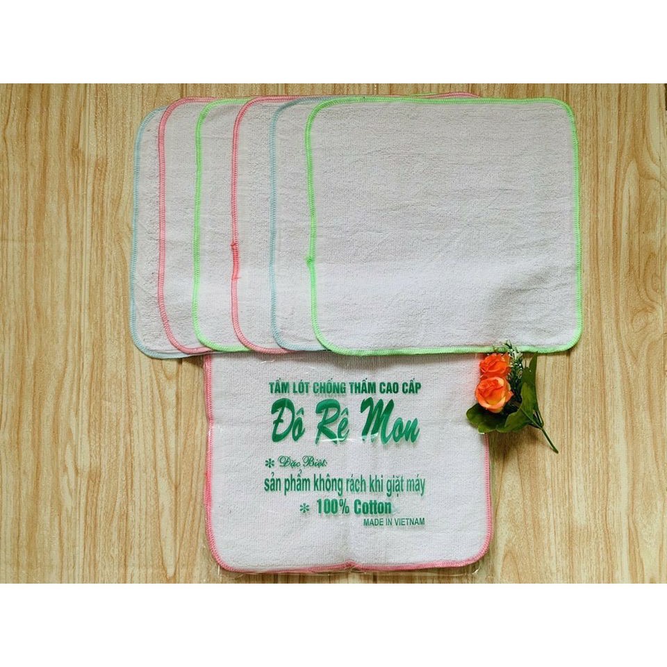 Miếng lót chống thấm cotton Doremon cho bé