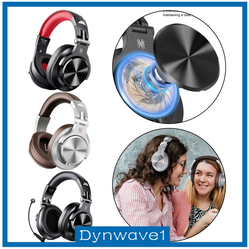 [DYNWAVE1] A71 Over-Ear DJ Wired Headphones Professional for Studio Monitor Headsets