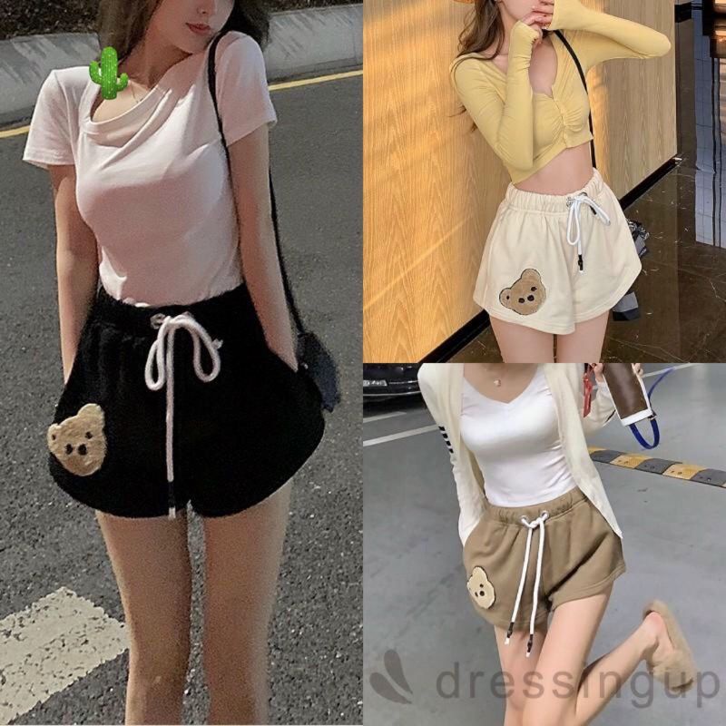 Quần đùi dây rút thêu nổi siêu xinh (B C)