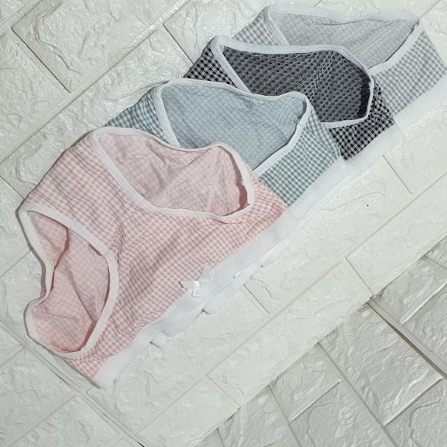 QUẦN LÓT MUJI KẺ