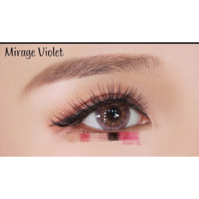 Contact lens Mirage tím violet