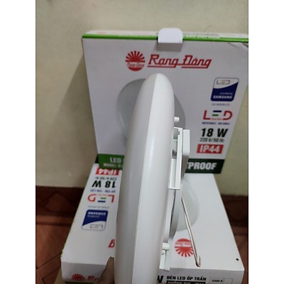 Đèn LED Ốp trần Chống bụi Rạng Đông 18W D LN CB03L 260/18W