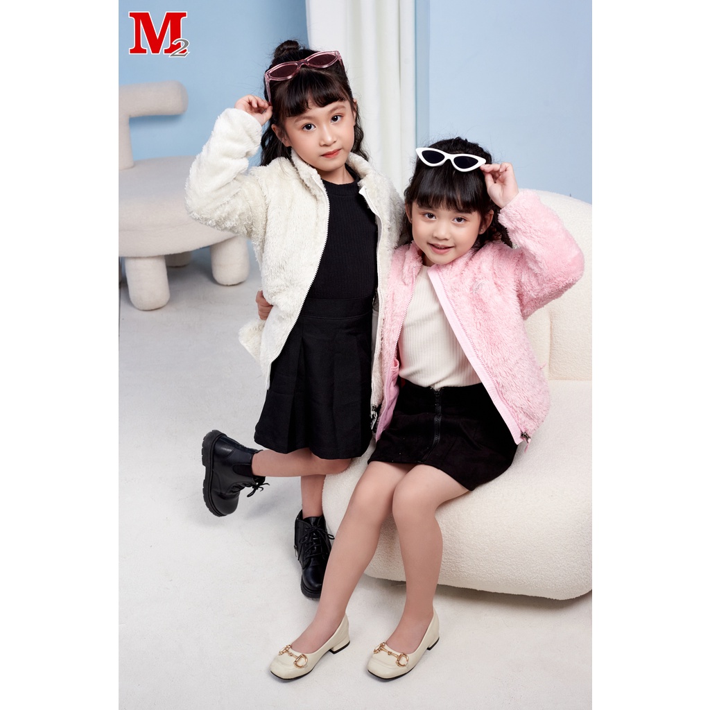 Áo khoác trẻ em lông cùn K2550022 Thời trang M2