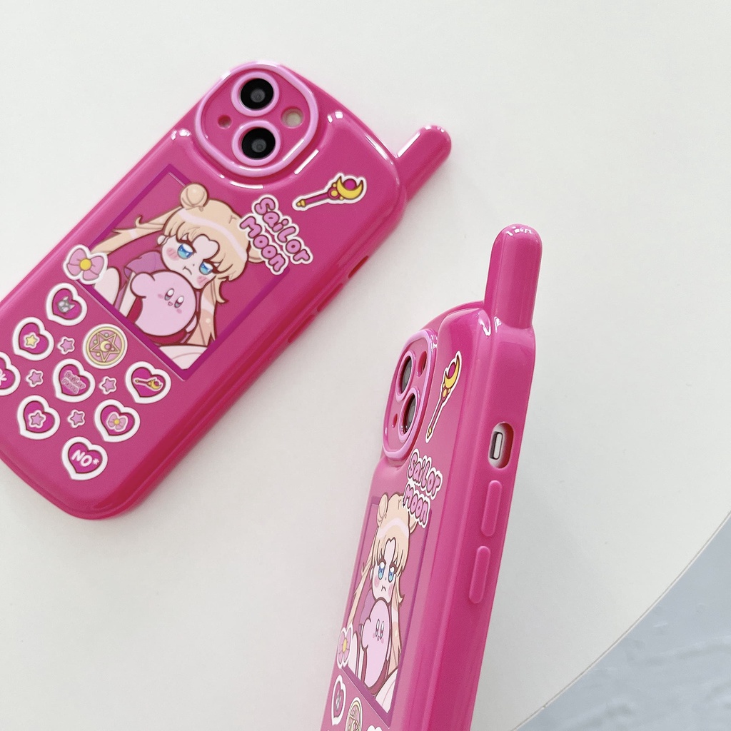 Ốp Điện Thoại Chống Sốc In Hình Thủy Thủ Mặt Trăng Cho iPhone 14 / 13 / 12 / 11 / X