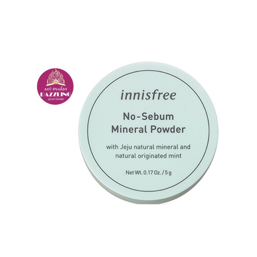 Phấn Phủ Kiềm Dầu Innisfree No Sebum Mineral Powder 5g Mẫu Mới | BigBuy360 - bigbuy360.vn