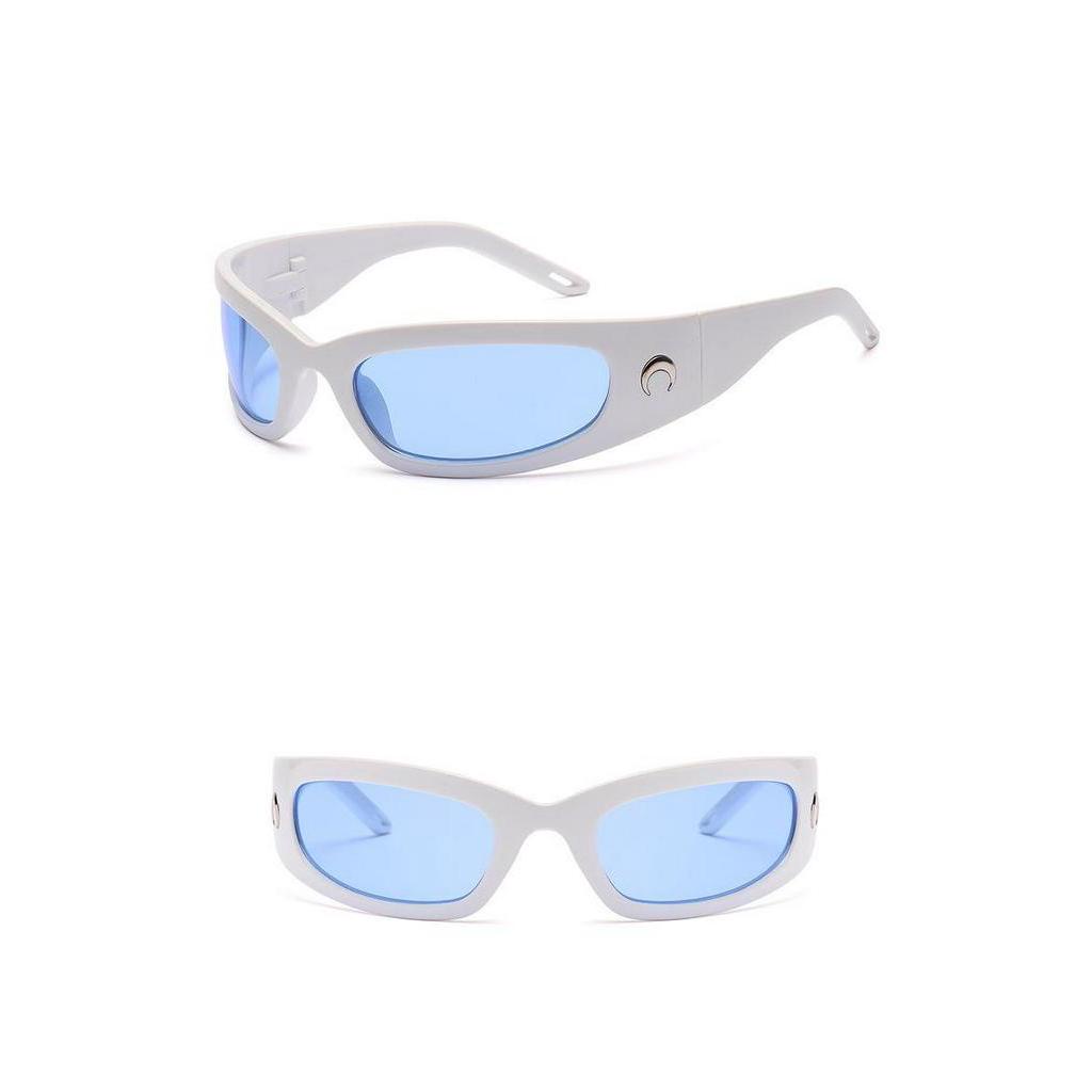 Kính Mát Hình Mặt Trăng Phong Cách Punk Hip Hop