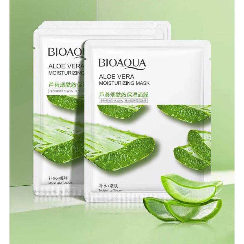 MẶT NẠ HOA QUẢ BIOAQUA  CẤP ẨM DƯỠNG TRẮNG TÁI TẠO DA | BigBuy360 - bigbuy360.vn