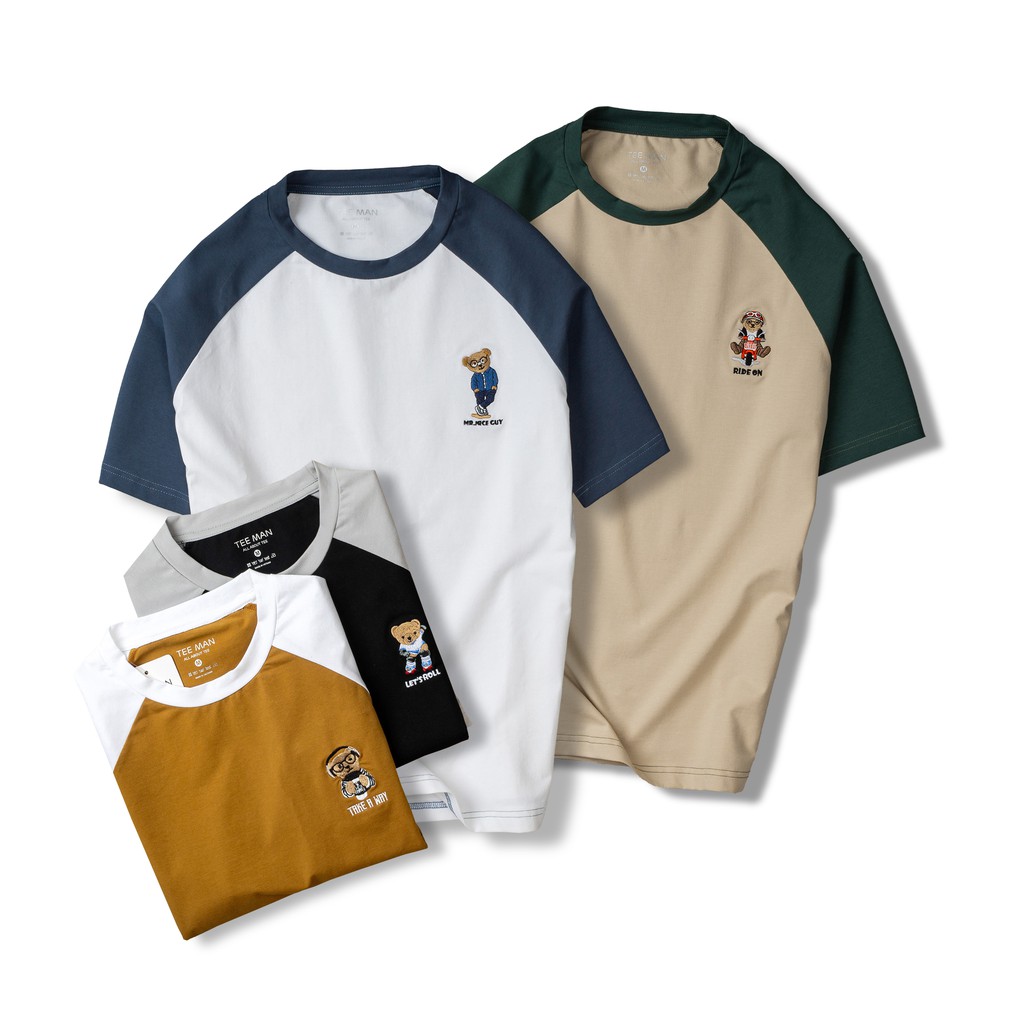 Áo thun nam cổ tròn LUSIO BEAR trẻ trung, năng động - HAFOS | BigBuy360 - bigbuy360.vn