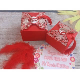 Hộp đựng bánh kẹo cưới hỏi (25 cặp)