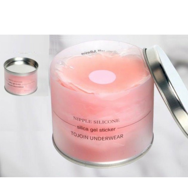 Miếng Dán Ngực,Hộp 5 cặp 10 Miếng Dán Ti, Miếng Dán Tàng Hình H02