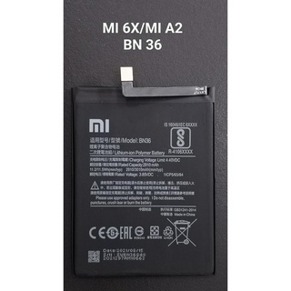 Pin xiaomi mi 6x / mi a2 / bn36