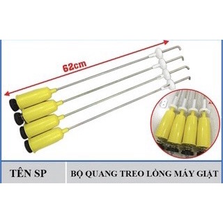 Bộ tay quang treo máy giặt lồng đứng đa năng