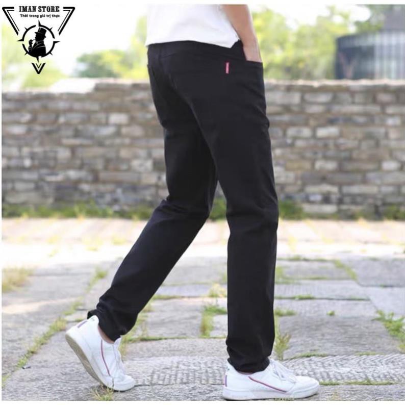 quần jean, quàn bò, baggy nam đen phong cách bụi style hàn quốc