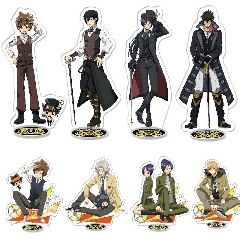 Hitman Reborn! 2|Đồ Trang Trí Đứng Để Bàn Bằng Acrylic Hình Anime Độc Đáo