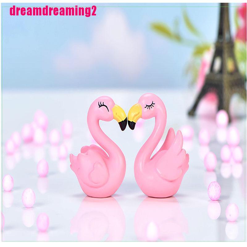 1 Cặp Tượng Chim Hồng Hạc Trang Trí