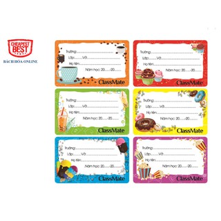 Nhãn Vở Học Sinh