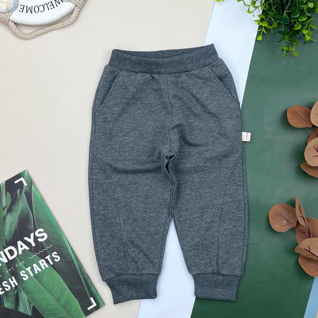 quần nỉ bé trai trơn màu chất đẹp, dễ mặc. Size 11-16T, cho bạn 31-47kg
