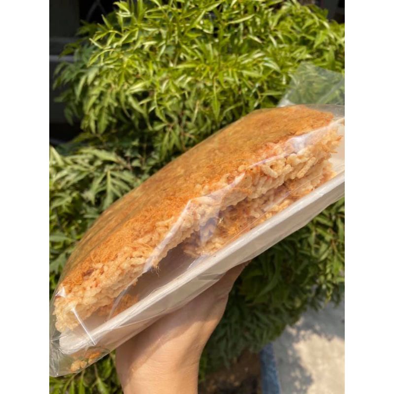 cơm cháy siêu chà bông