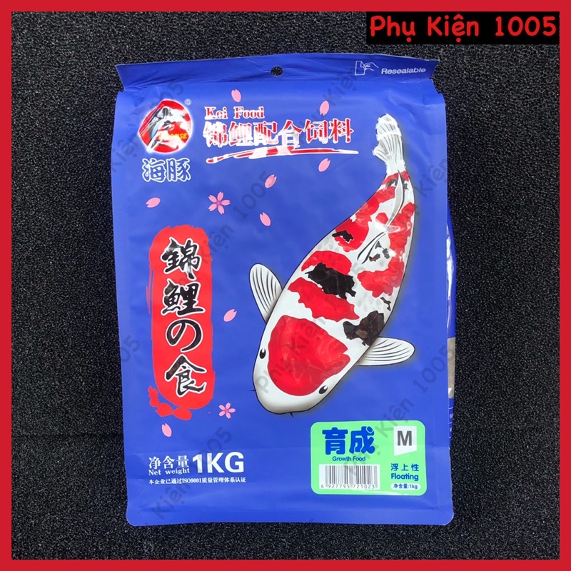 (1Kg)Thức Ăn Cho Cá KOI Porpoise Size M Phù Hợp Cho Cá KOI Từ 15cm Trở Lên
