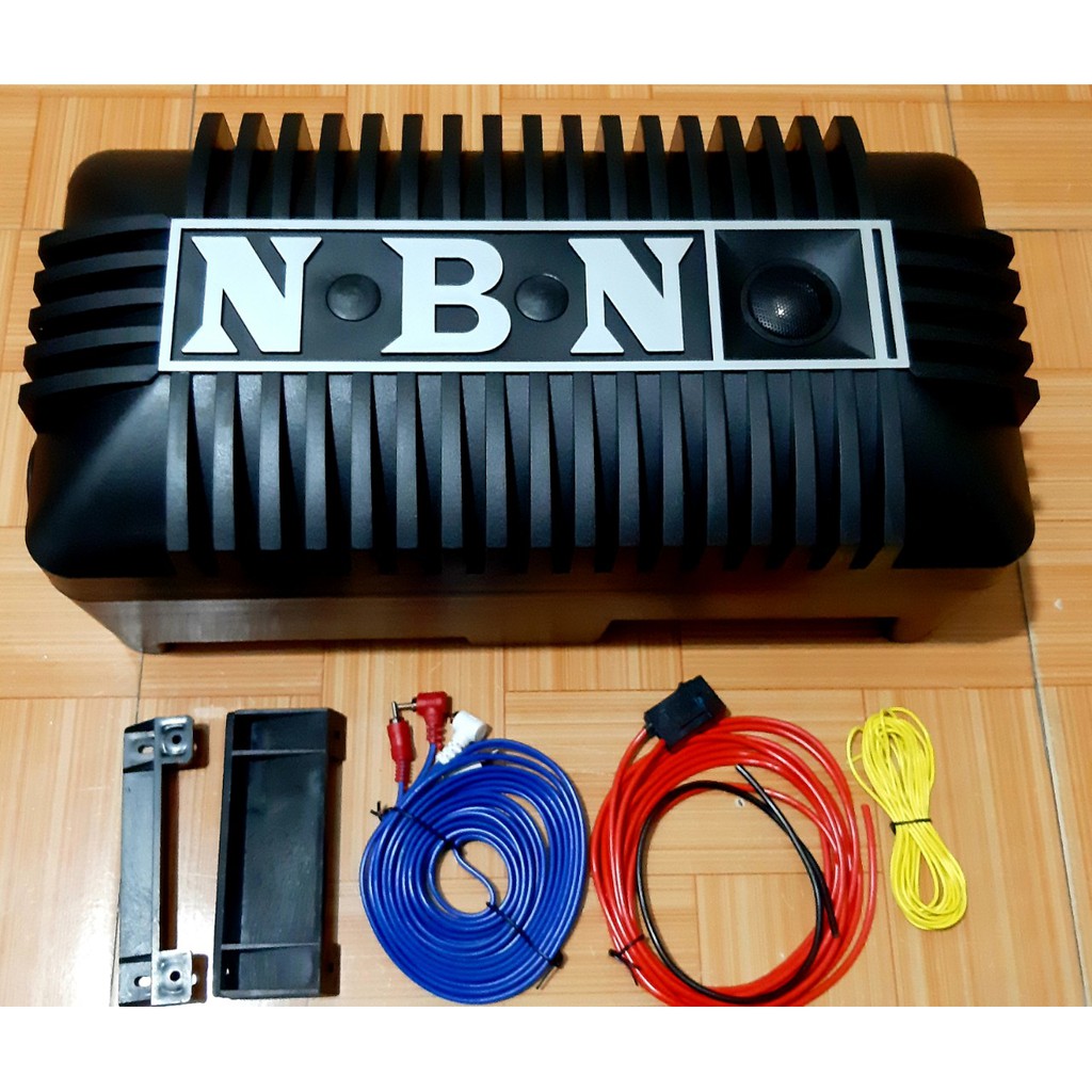 Loa Sub Bass 8 inch Siêu Trầm Công Suất 400W 2 Chế Độ Cực Khoẻ - Loa Sub Điện NBN-NA868 Để Gầm Ghế/ Cốp Sau Ô Tô